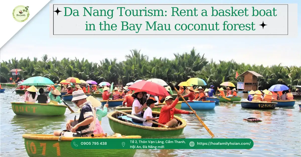  Renting a cheap and reputable boat in Bảy Mẫu coconut forest